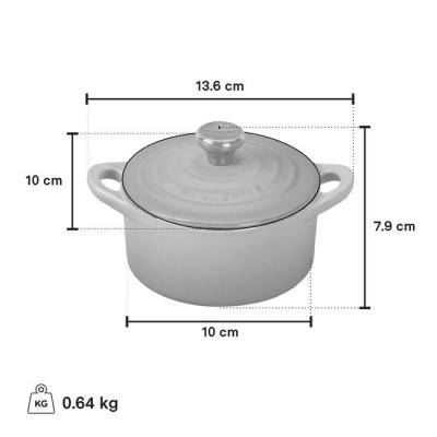 Le Creuset Enamelled Cast Iron Cast Iron Mini Cocotte - CA-21001010220021