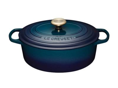 Le Creuset Enamelled Cast Iron 4.7 L Capacity Oval Dutch Oven - CA-21178029422071