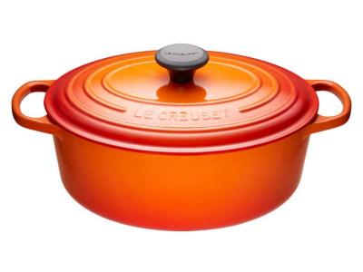 Le Creuset Enamelled Cast Iron 4.7 L Capacity Oval Dutch Oven - CA-21178029090031