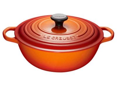 Le Creuset Enamelled Cast Iron 4.9 L Capacity Chef's Dutch Oven - CA-21114028090031