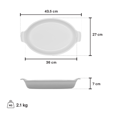 Le Creuset 2.9 L Oval Au Gratin Dish - CA-71105036795005