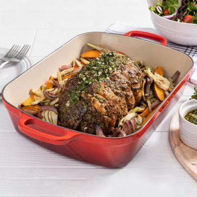 Le Creuset Enamelled Cast Iron 4.9 L Capacity Rectangular Roaster - CA-20184033060001
