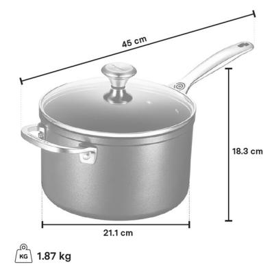 Le Creuset Toughened Nonstick Pro Saucepan - CA-51132020001261