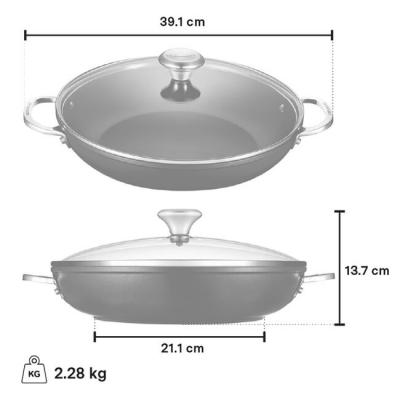 Le Creuset Toughened Nonstick Pro Braiser - CA-51128030001261