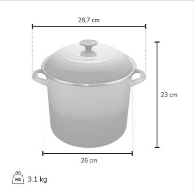 Le Creuset Enamel on Steel 11.4L Capacity Stockpot - CA-56000974444011