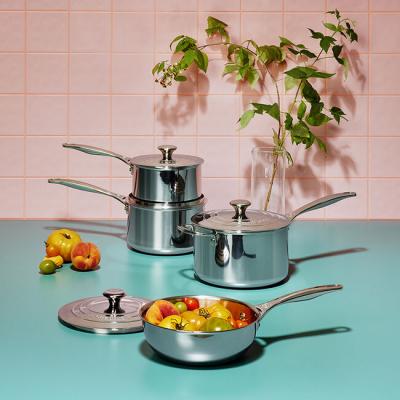 Le Creuset Stainless Steel 1.9 L Capacity Saucepan - CA-54115016001191