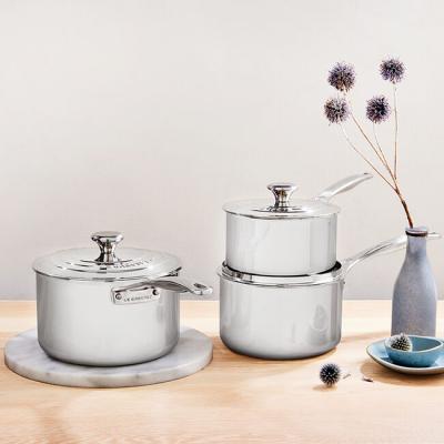 Le Creuset Stainless Steel 1.9 L Capacity Saucepan - CA-54115016001191