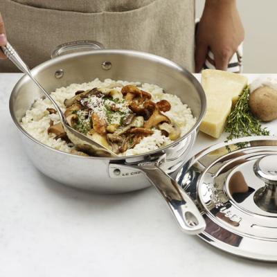 Le Creuset Stainless Steel Saucier / Chef's Pan - CA-54126020001191