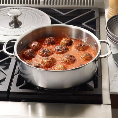 Le Creuset Stainless Steel Rondeau - CA-54112026001191