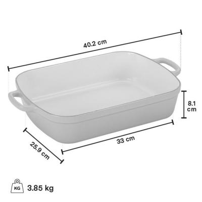 Le Creuset Enamelled Cast Iron 4.9 L Capacity Rectangular Roaster - CA-20184033010001