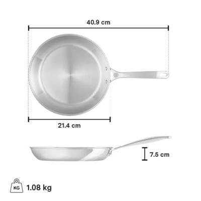 Le Creuset Stainless Steel Fry Pan - CA-54137020001001
