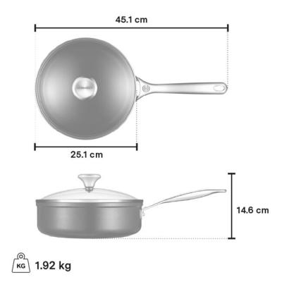 Le Creuset Toughened Nonstick Pro Sauté Pan - CA-51134024001261