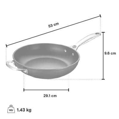 Le Creuset Toughened Nonstick Pro Deep Fry Pan - CA-51136028001001