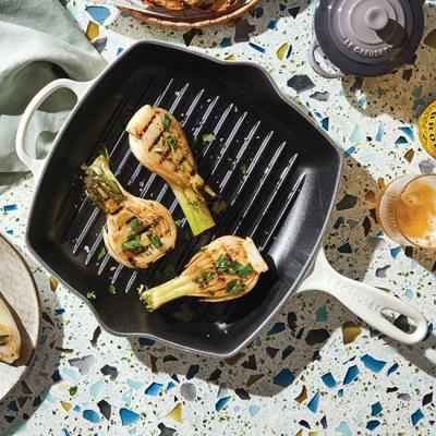 Le Creuset Square Skillet Grill and Panini Press Set - CA-CA00024000795000