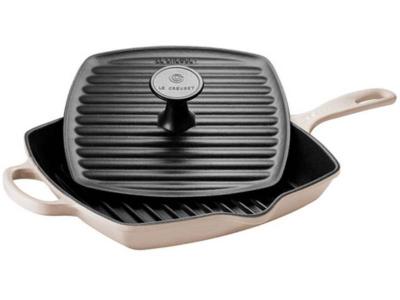 Le Creuset Square Skillet Grill and Panini Press Set - CA-CA00024000716000