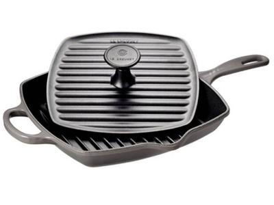 Le Creuset Square Skillet Grill and Panini Press Set - CA-CA00024000444000