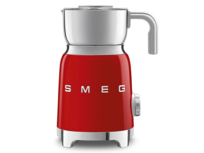 SMEG 50's Retro-Style Milk Frother in Red - MFF11RDUS