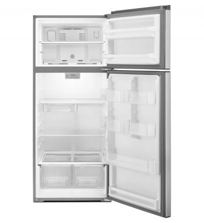 28" Whirlpool 18 Cu. Ft. Refrigerator Compatible With The EZ Connect Icemaker Kit - WRT518SZFM