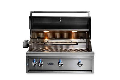 36" Lynx Professional Built In Grill With 1 Trident Infrared Burner And 2 Ceramic Burners And Rotisserie - L36TR-NG