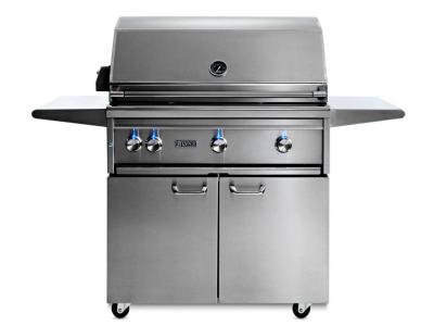 36" Lynx Professional Freestanding Grill With 1 Trident Infrared Burner And 2 Ceramic Burners - L36TRF-LP