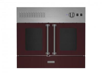 36" Blue Star Single French Door Gas Wall Oven in Liquid Propane with Stainless Steel - BWO36AGSV2L