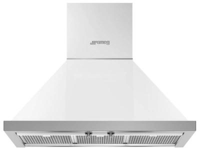 30" SMEG Portofino Wall Mount Hood - KPF30UWH