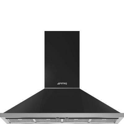 48" SMEG Portofino Wall Mount Chimney Hood - KPF48UAN