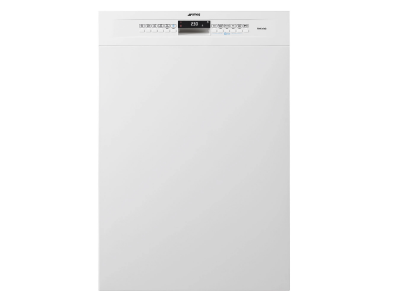 24" SMEG Under Counter Built-in Dishwasher in White - LSPU8643WH