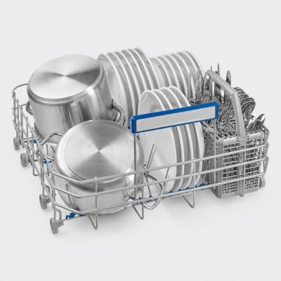 24" SMEG Fully-Integrated Built-in Dishwasher in Silver - STU8633