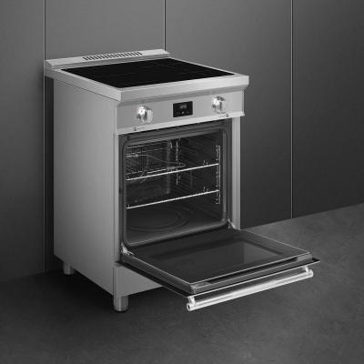 24" SMEG Professional Induction Range in Stainless steel - SPR24UIMX