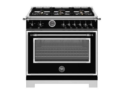 36" BERTAZZONI Freestanding Gas Range - HER366BCFGMNET