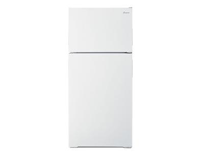 28" Amana 14 Cu. Ft. Top-Freezer Refrigerator with Flexible Storage Options - ART104TFDW