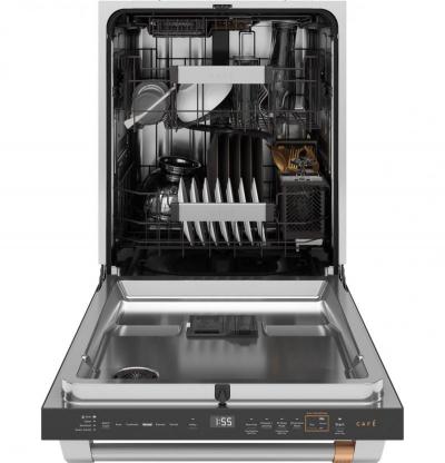 24" Cafe CustomFit Smart Dishwasher with Ultra Wash Top Rack and Dual Convection Ultra Dry - CDT858P2VS1