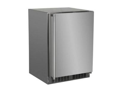 24" Marvel Outdoor 3.4 Cu. Ft. Built-in All Freezer - MOFZ224-SS31A