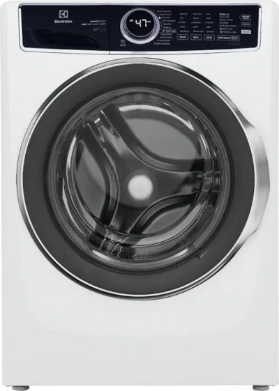 27" Electrolux 5.2 Cu. Ft. Front Load Washer with Energy Star Certified in White - ELFW7637BW