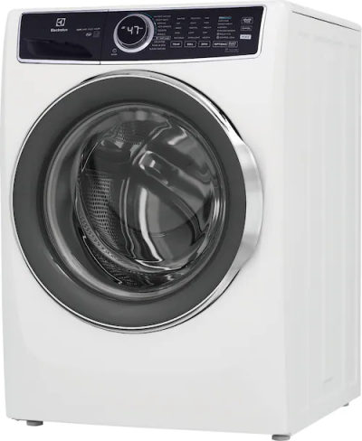 27" Electrolux 5.2 Cu. Ft. Front Load Washer with Energy Star Certified in White - ELFW7637BW