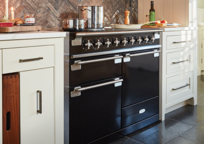 AGA AEL361DFABSLT 36 Elise Series Dual Fuel Range with Antique Br