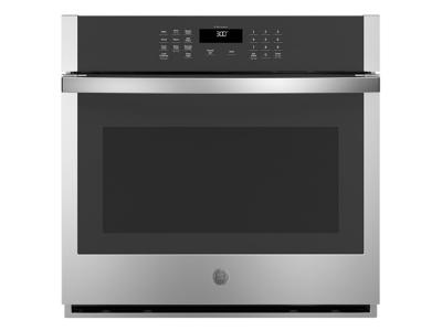 30" GE 5.0 Cu. Ft. Electric Self-Cleaning Single Wall Oven - JTS3000SNSS