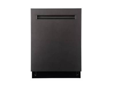 24" GE Smart Dishwasher with Top Control Stainless Steel Tub in Slate - GBP655SMPES