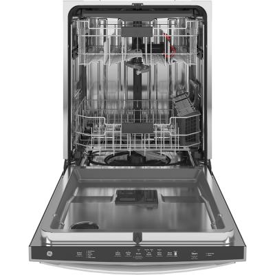 24" GE Stainless Steel Interior Dishwasher With Hidden Controls In Stainless Steel - GDT665SSNSS