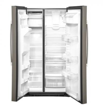 36" GE 25.1 Cu. Ft. Side-By-Side Refrigerator - GSS25IMNES