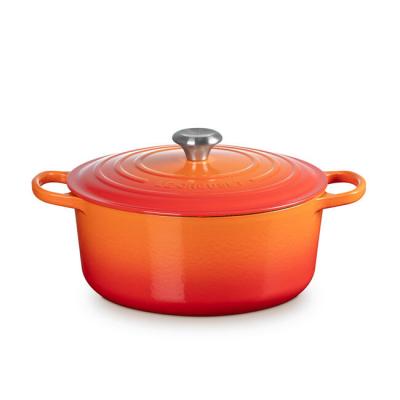 Le Creuset Enamelled Cast Iron 6.7 L Capacity Round Dutch Oven - CA-21177028090041