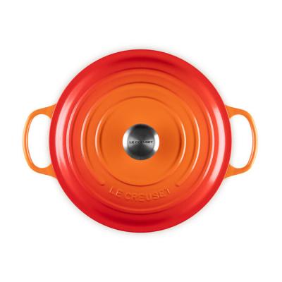 Le Creuset Enamelled Cast Iron 6.7 L Capacity Round Dutch Oven - CA-21177028090041