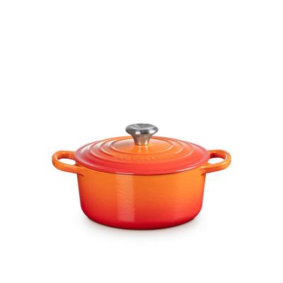 Le Creuset Enamelled Cast Iron 1.8 L Capacity Round Dutch Oven - CA-21177018090041