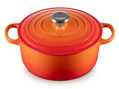 Le Creuset Enamelled Cast Iron 4.2L Capacity Round Dutch Oven - CA-21177024090041