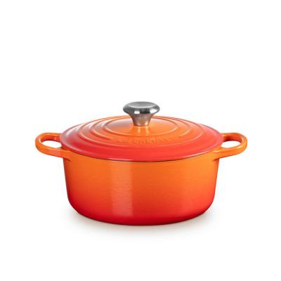 Le Creuset Enamelled Cast Iron 4.2L Capacity Round Dutch Oven - CA-21177024090041