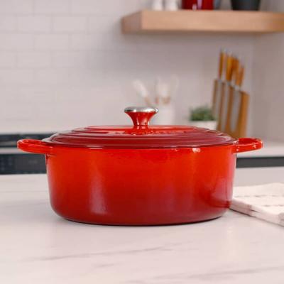 Le Creuset Enamelled Cast Iron 4.7 L Capacity Oval Dutch Oven - CA-21178029007041