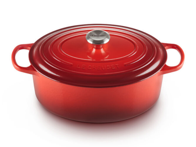 Le Creuset Enamelled Cast Iron 6.3 L Capacity Oval Dutch Oven - CA-21178031060041