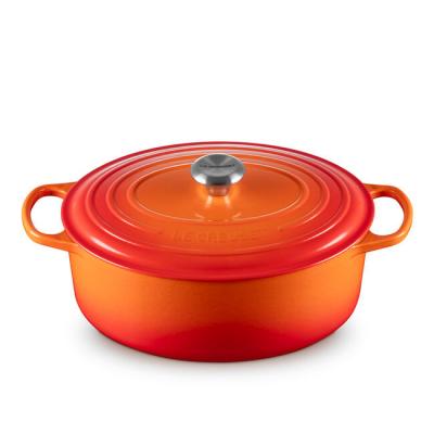 Le Creuset Enamelled Cast Iron 6.3 L Capacity Oval Dutch Oven - CA-21178031090041