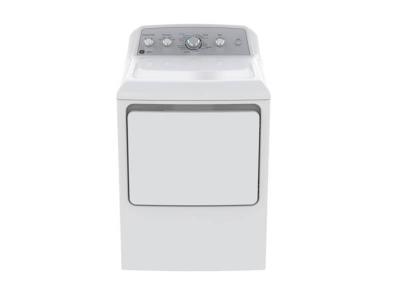 27" GE 7.2 Cu. Ft. Capacity Top Load DuraDrum2 Electric Dryer - GTD42EBAKWS